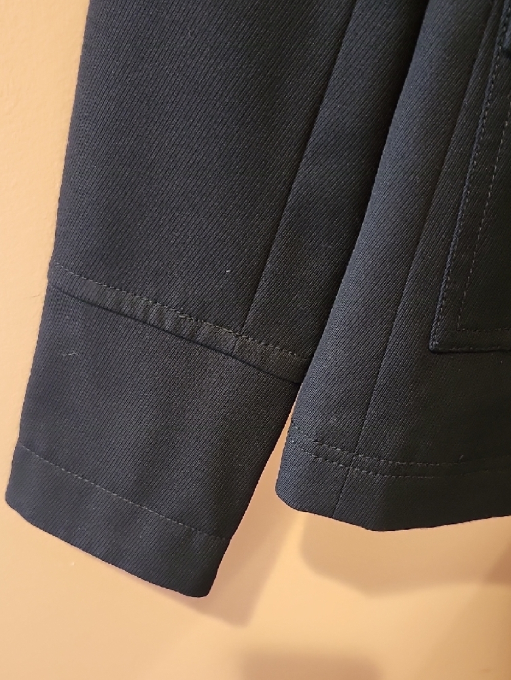 Vince Camuto Black Military-Style Blazer with Gold Buttons - Picture 4 of 12